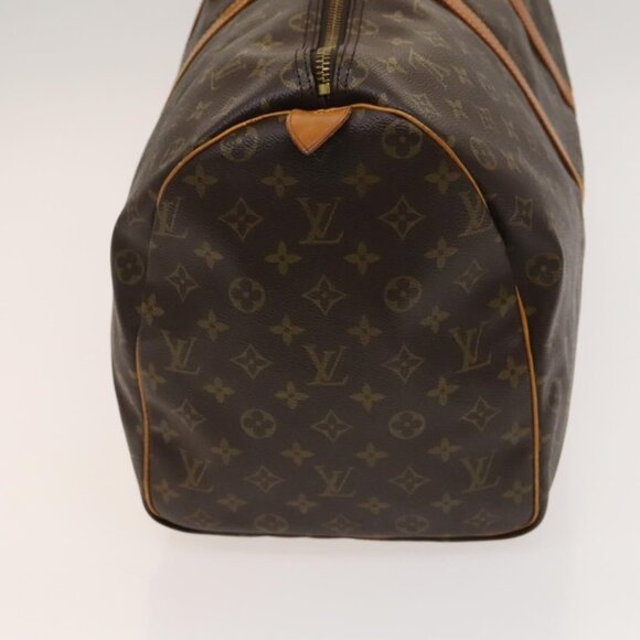 LOUIS VUITTON Monogram Keepall 50 Boston Bag M41426 LV Auth 132281 - Picture 5 of 16